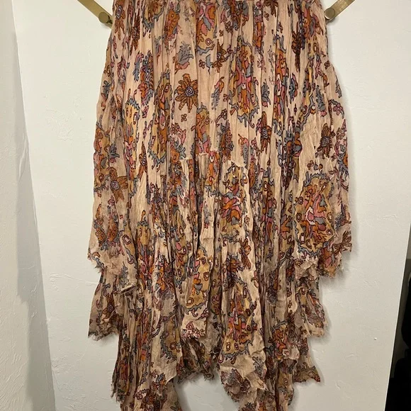 Free People Floral Bohemian Maxi Skirt - Picture 3 of 3